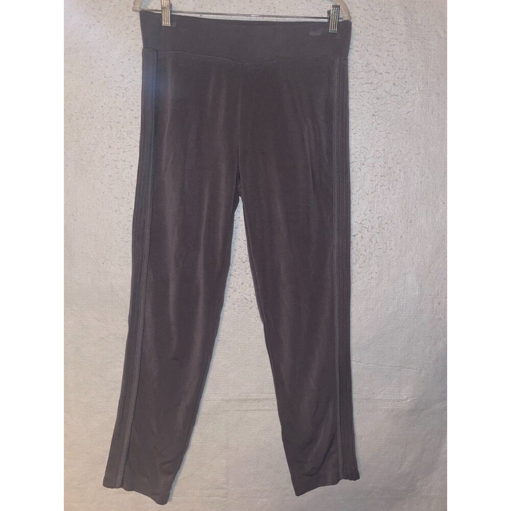 Athleta Modal Light Gray Stretch Track Pant Joggers Size M Pull on